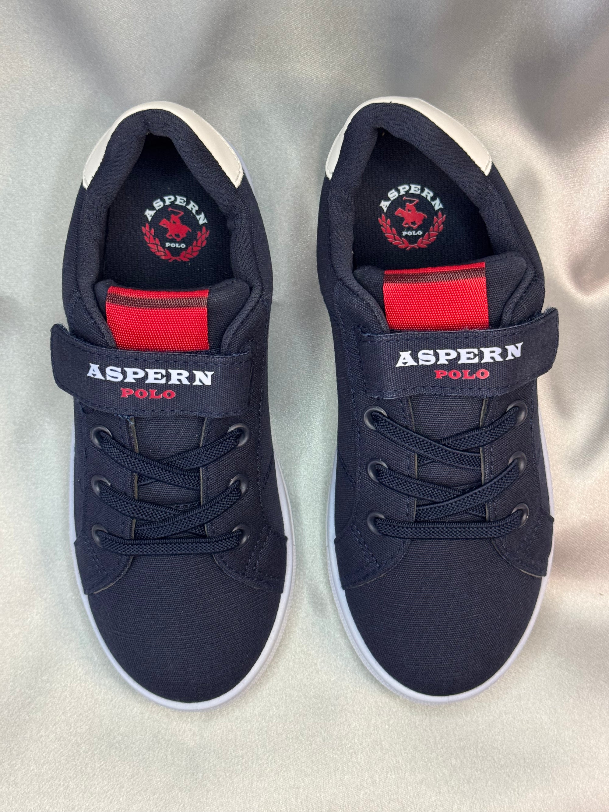 Дитячі повсякденні кеди Aspern Polo 80 Marla Kids  темно-синього кольору, європейський бренд.