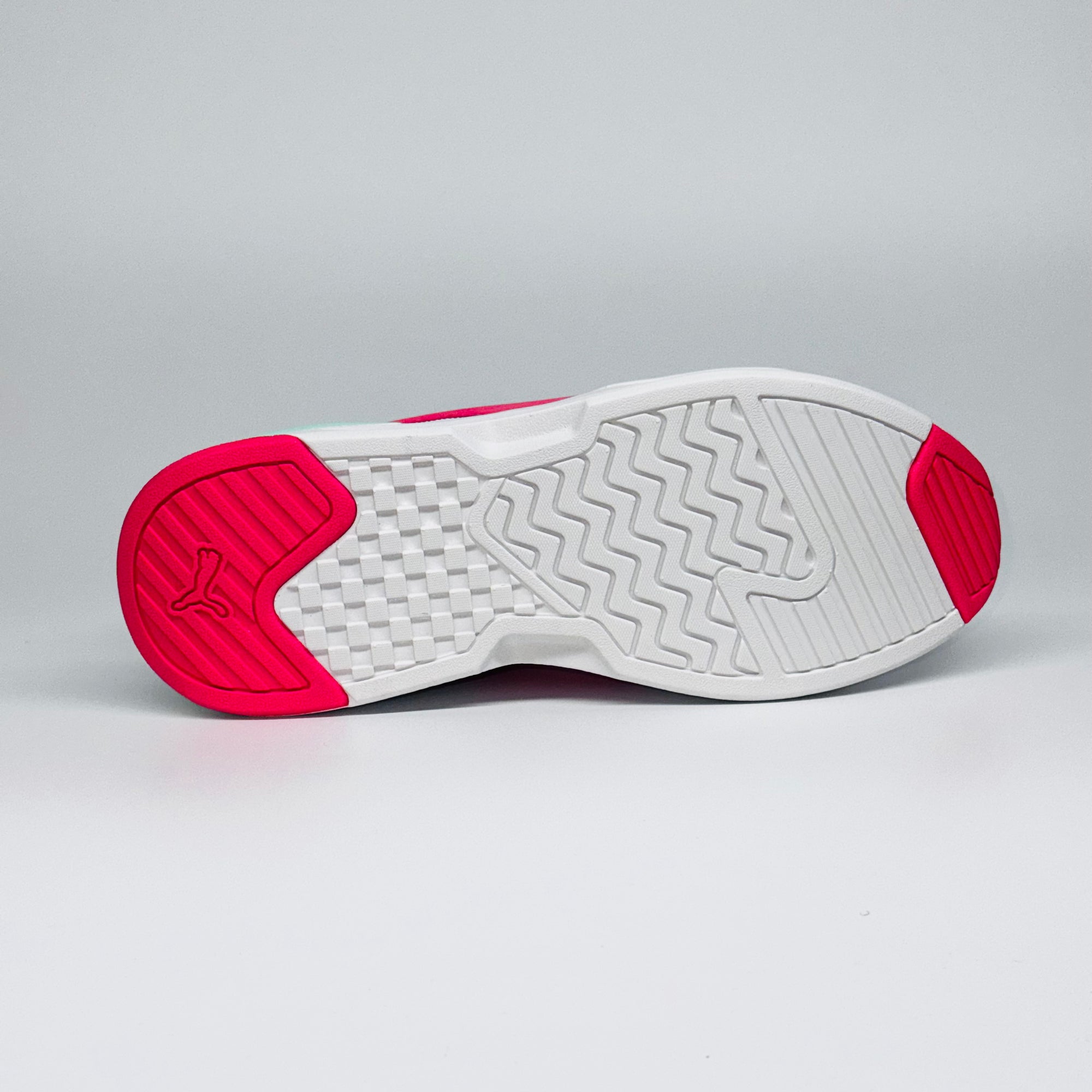 Жіночі кросівки Puma X-Ray Speed Lite Jr Loveable білі з рожевими та зеленими акцентом, європейський бренд.