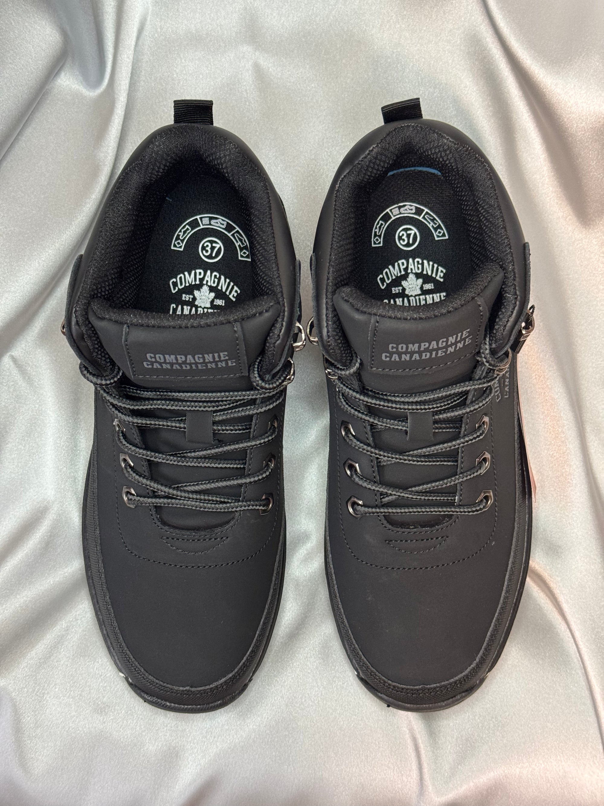 Чоловічі черевики Compagnie Canadienne Copper Junior Black - чорні, європеський бренд.