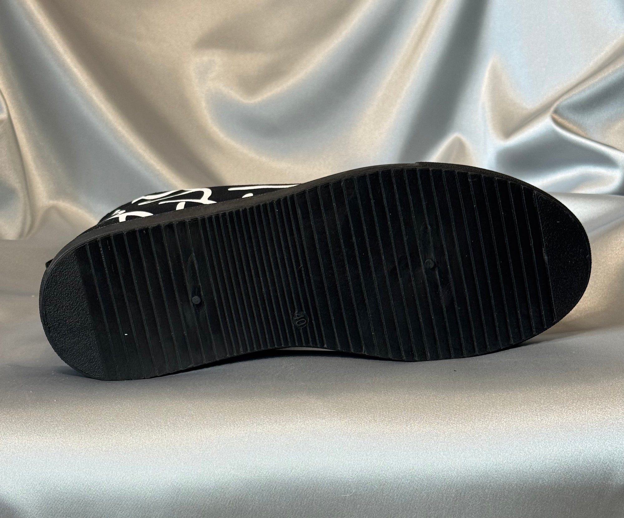 Чоловічі черевики Teddy Smith Men Ankle Boots Negro чорні, доповнений білим графічним принтом, європейський бренд.